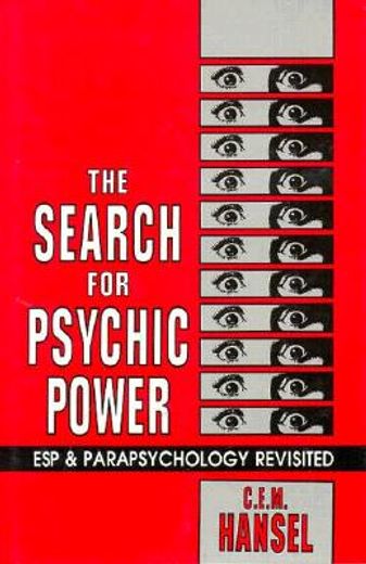 search for psychic power, extrasensory perception and parapsychology