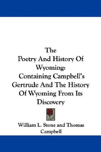 the poetry and history of wyoming: conta