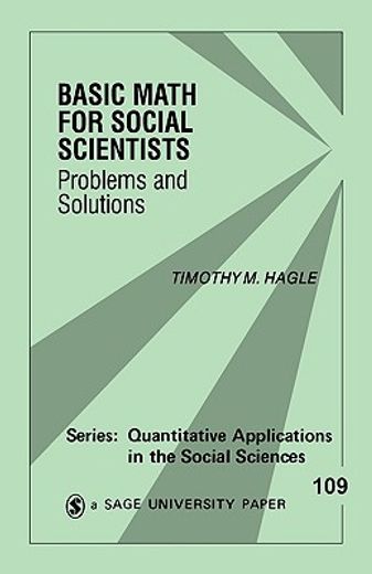 basic math for social scientists,problems and solutions
