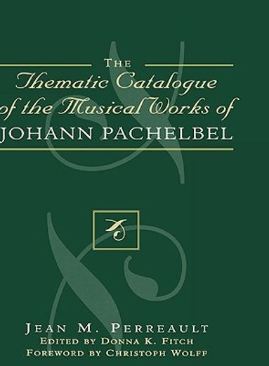 the thematic catalogue of the musical works of johann pachelbel