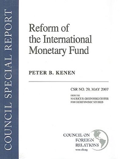 reform of the international monetary fund