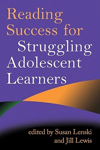 reading success for struggling adolescent learners