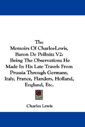 the memoirs of charles-lewis, baron de p