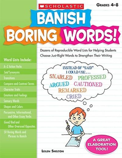 banish boring words! (in English)