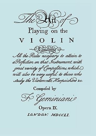 the art of playing the violin