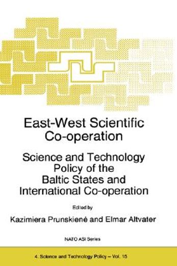 east-west scientific co-operation (en Inglés)