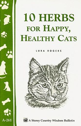 10 herbs for a happy, healthy cat
