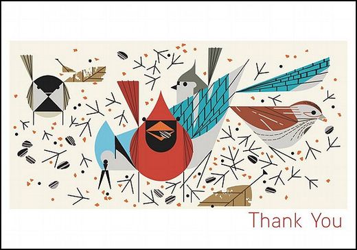 charley harper thank you notes