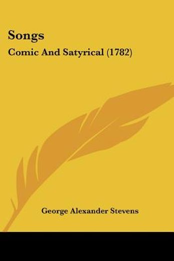 songs: comic and satyrical (1782)