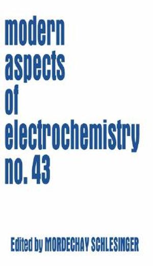 modern aspects of electrochemistry,modeling and numerical simulations