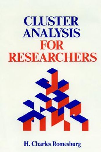 cluster analysis for researchers (en Inglés)