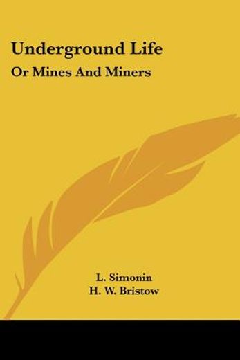 underground life: or mines and miners