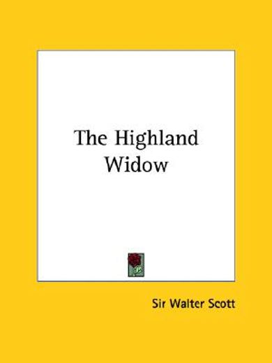 the highland widow