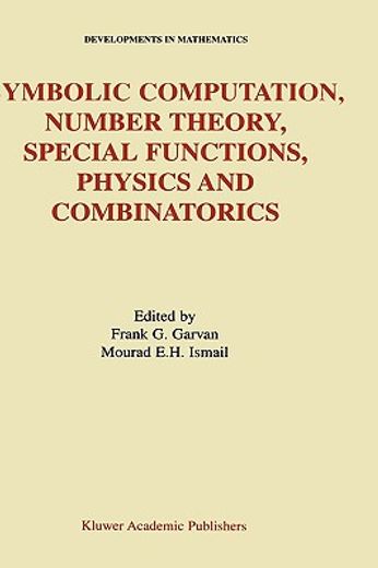 symbolic computation, number theory, special functions, physics, and combinatorics