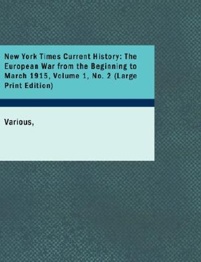 new york times current history