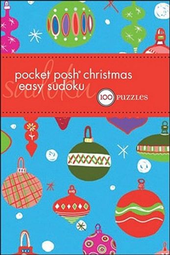 pocket posh christmas easy sudoku,100 puzzles