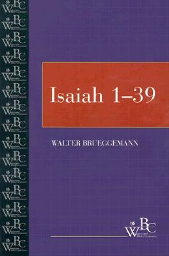 isaiah 1-39 (en Inglés)