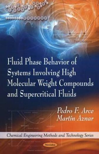 fluid phase behavior of systems involving high molecular weight compounds and supercritical fluids