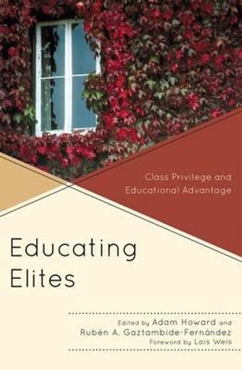 educating elites,class privilege and educational advantage
