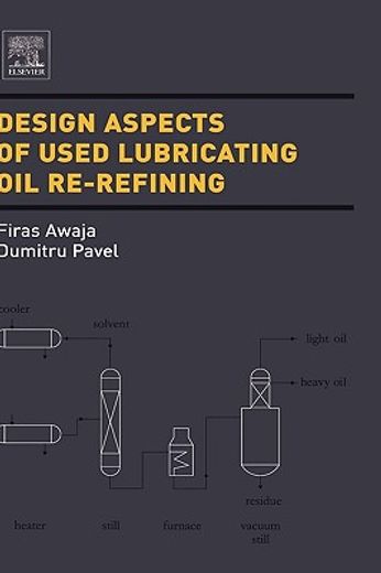 design aspects of used lubricating oil re-refining