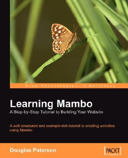learning mambo,a step-by-step tutorial to building your website