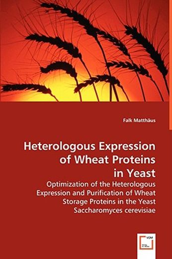 heterologous expression of wheat proteins in yeast