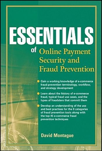 essentials of online payment security and fraud prevention (en Inglés)