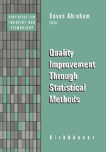 quality improvement through statistical methods.