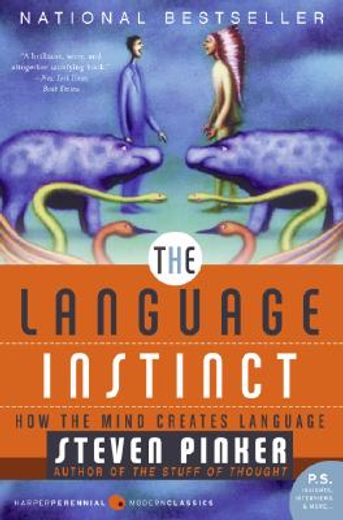the language instinct,how the mind creates language (en Inglés)