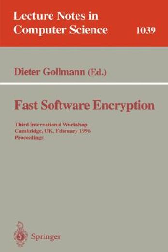 fast software encryption (en Inglés)