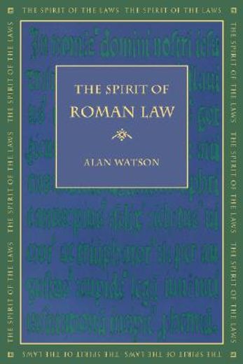 the spirit of roman law