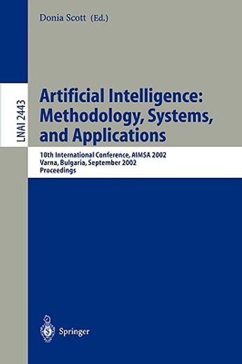 artificial intelligence: methodology, systems, and applications (en Inglés)