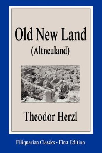 old new land (altneuland)