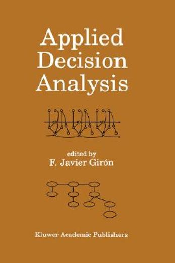 applied decision analysis (en Inglés)
