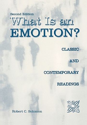 what is an emotion? (in English)