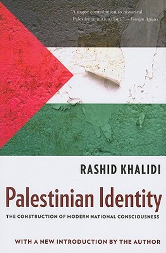 palestinian identity,the construction of modern national consciousness (en Inglés)