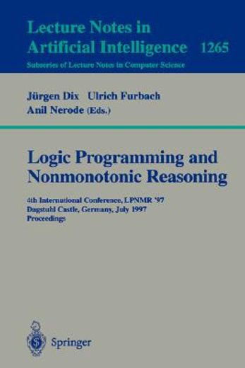 logic programming and nonmonotonic reasoning (en Inglés)