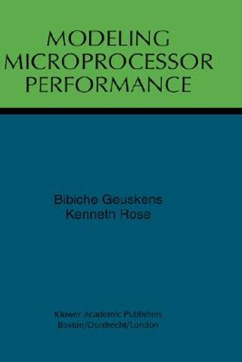 modeling microprocessor performance