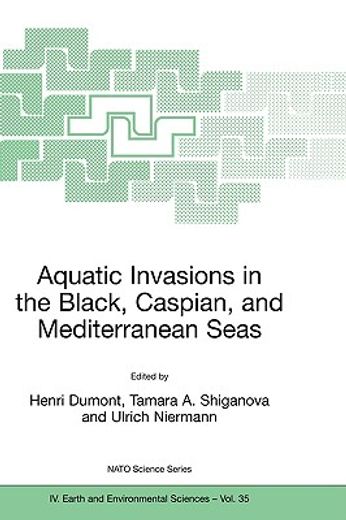 aquatic invasions in the black, caspian, and mediterranean seas