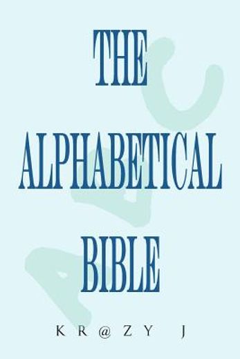 alphabetical bible (en Inglés)