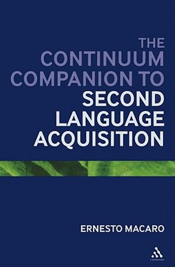 continuum companion to second language acquisition