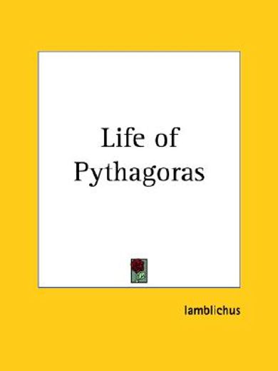 life of pythagoras