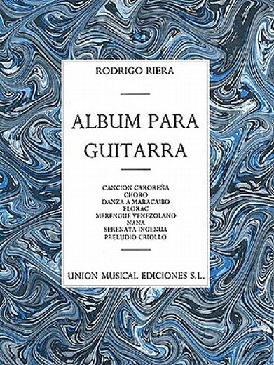 Album Para Guitarra (in English)