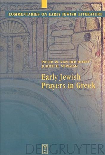 early jewish prayers in greek