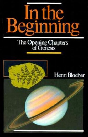 in the beginning,the opening chapters of genesis (en Inglés)