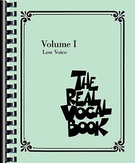 the real vocal book,low voice edition (en Inglés)