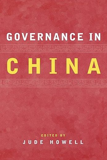 governance in china