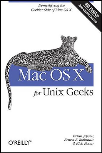 mac os x for unix geeks (en Inglés)