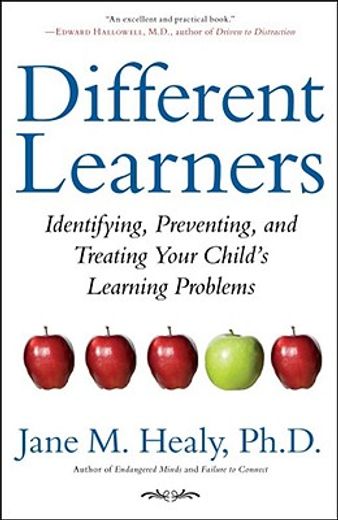 different learners,identifying, preventing, and treating your child`s learning problems (en Inglés)