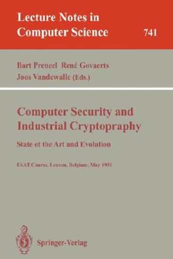 computer security and industrial cryptography (in English)